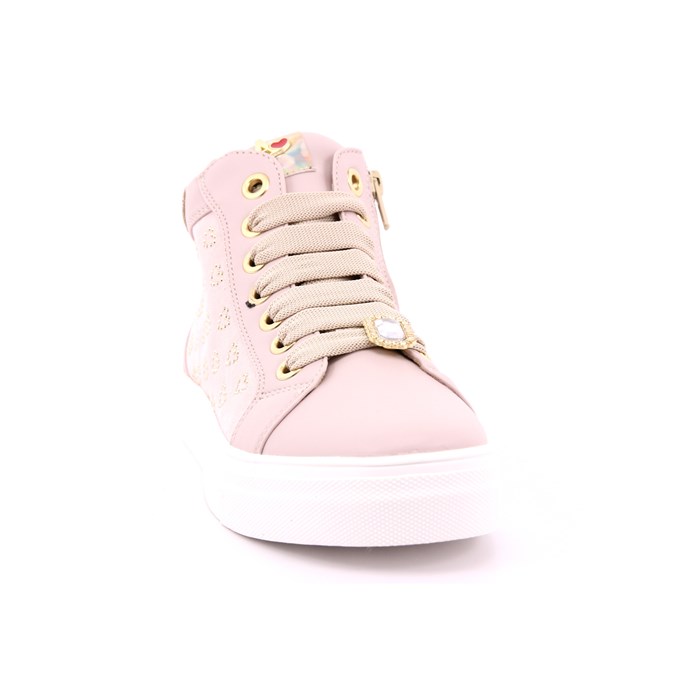 Scarpa Allacciata Asso Bambina Rosa  Scarpe 566 - AG15501B