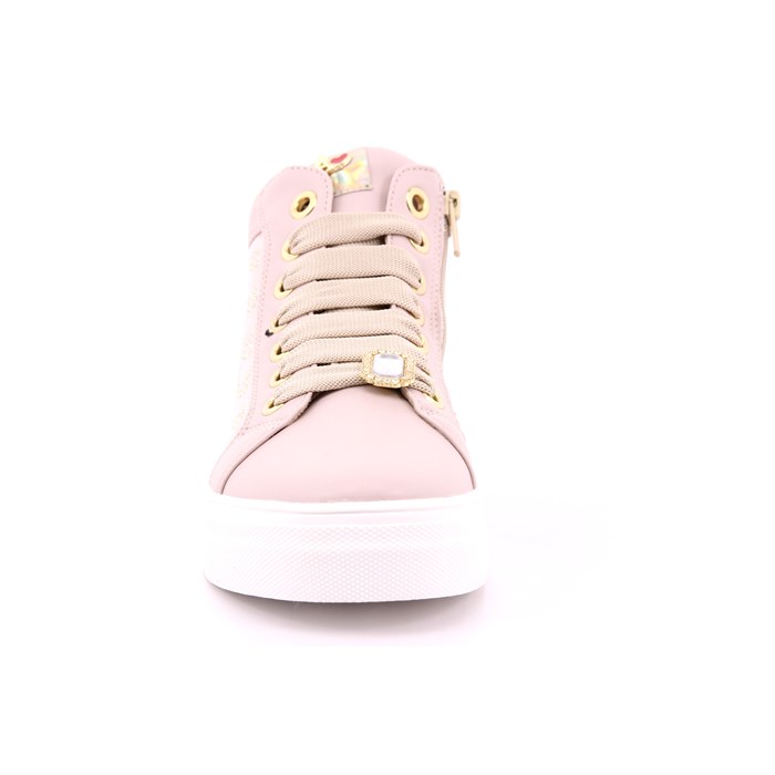 Scarpa Allacciata Asso Bambina Rosa  Scarpe 566 - AG15501B