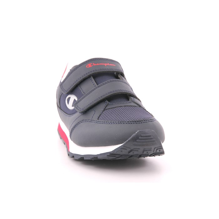 Scarpa Strappi + Elastico Champion Bambino Blu  Scarpe 1037 - S32734