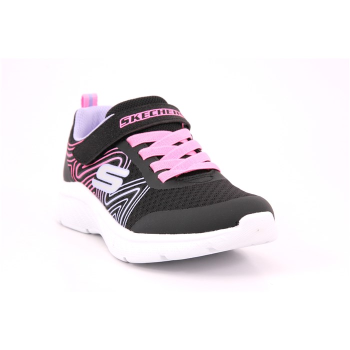 Scarpa Strappi + Elastico Skechers Bambina Nero  Scarpe 261 - 303535L