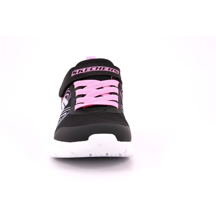 Scarpa Strappi + Elastico Skechers Bambina Nero  Scarpe 261 - 303535L