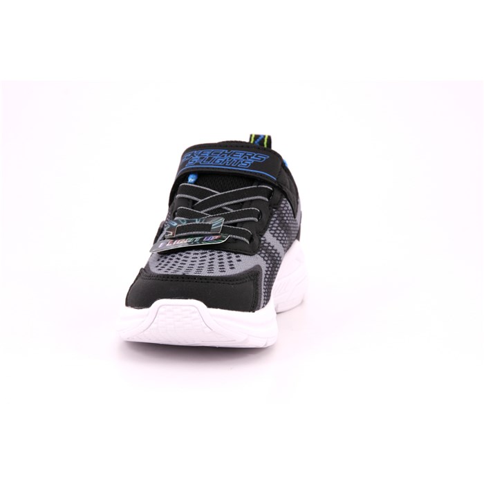 Scarpa Strappi + Elastico Skechers Bambino Nero  Scarpe 262 - 401660N