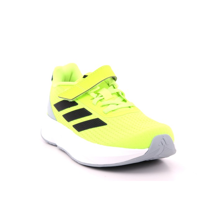 Scarpa Strappi + Elastico Adidas Bambino Verde  Scarpe 1208 - IG0714