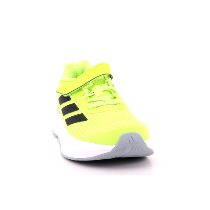 Scarpa Strappi + Elastico Adidas Bambino Verde  Scarpe 1208 - IG0714