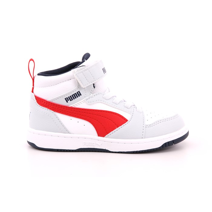 Scarpa Strappi + Elastico Puma Bambino Bianco  Scarpe 1299 - 39654209