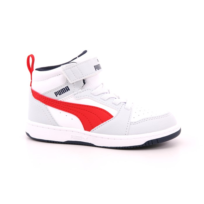 Scarpa Strappi + Elastico Puma Bambino Bianco  Scarpe 1299 - 39654209