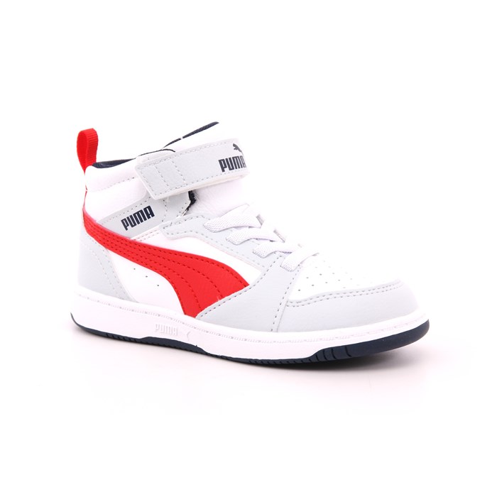 Scarpa Strappi + Elastico Puma Bambino Bianco  Scarpe 1299 - 39654209