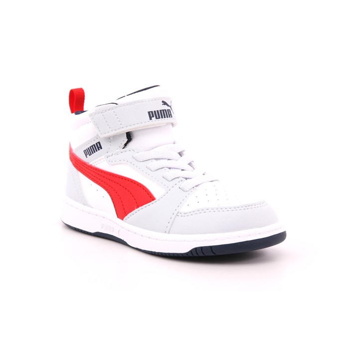 Scarpa Strappi + Elastico Puma Bambino Bianco  Scarpe 1299 - 39654209