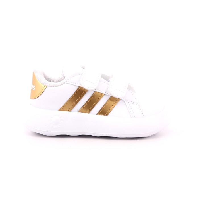 Scarpa Strappi Adidas Bambina Bianco  Scarpe 1271 - IG6586