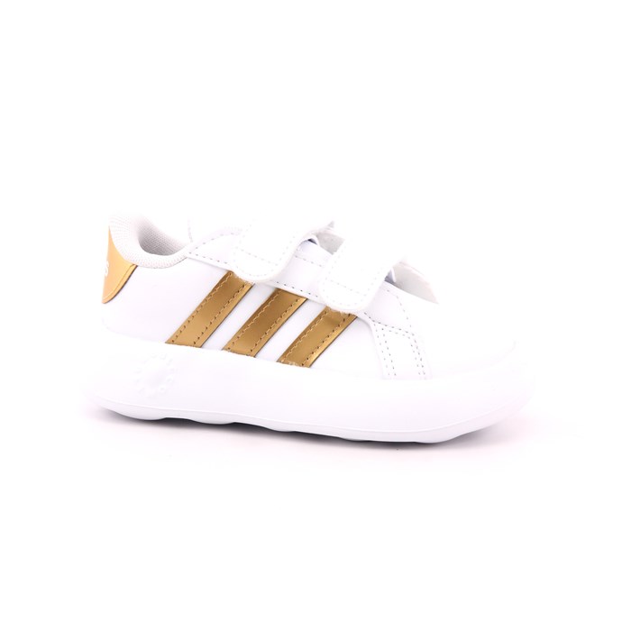 Scarpa Strappi Adidas Bambina Bianco  Scarpe 1271 - IG6586