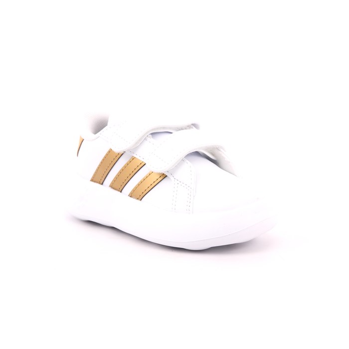 Scarpa Strappi Adidas Bambina Bianco  Scarpe 1271 - IG6586