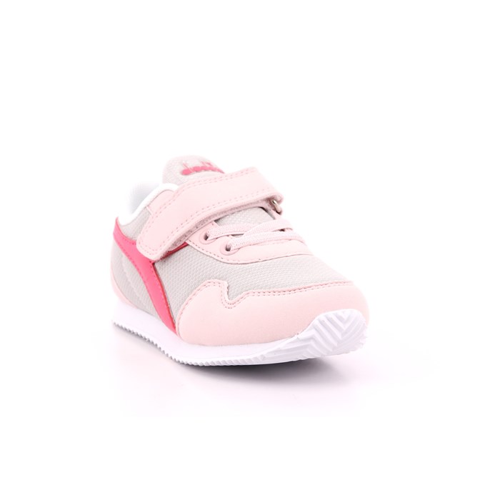 Scarpa Strappi + Elastico Diadora Bambina Rosa  Scarpe 483 - 101.179247