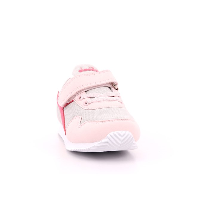 Scarpa Strappi + Elastico Diadora Bambina Rosa  Scarpe 483 - 101.179247