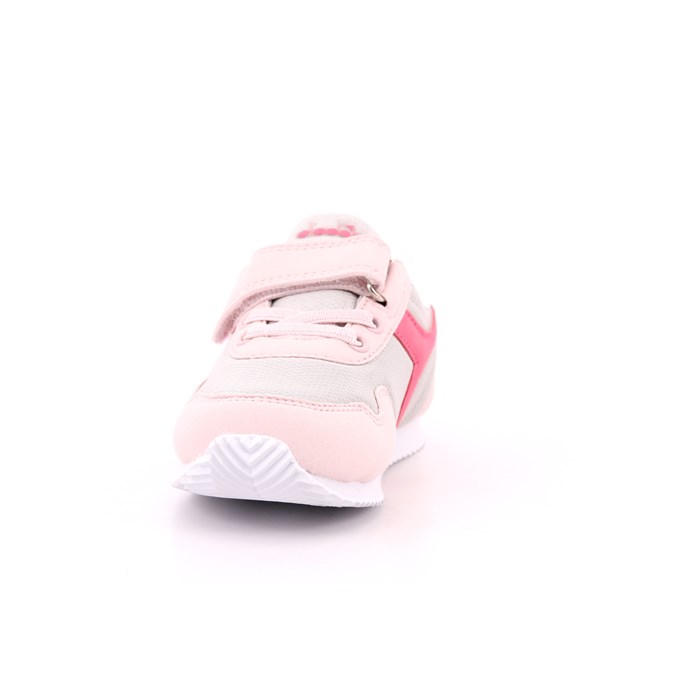 Scarpa Strappi + Elastico Diadora Bambina Rosa  Scarpe 483 - 101.179247