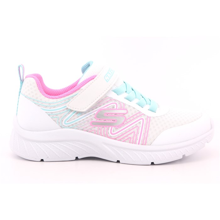 Scarpa Strappi + Elastico Skechers Bambina Bianco  Scarpe 270 - 303535L