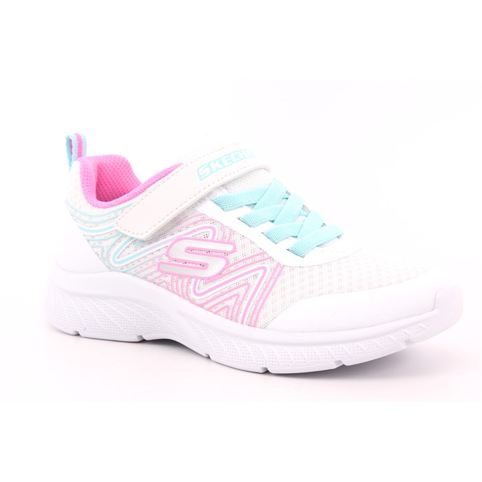 Scarpa Strappi + Elastico Skechers Bambina Bianco  Scarpe 270 - 303535L