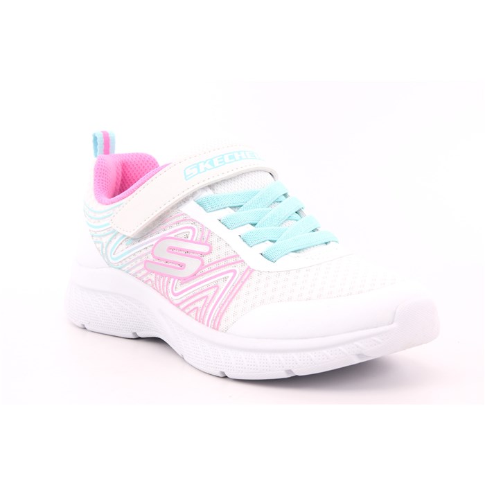 Scarpa Strappi + Elastico Skechers Bambina Bianco  Scarpe 270 - 303535L