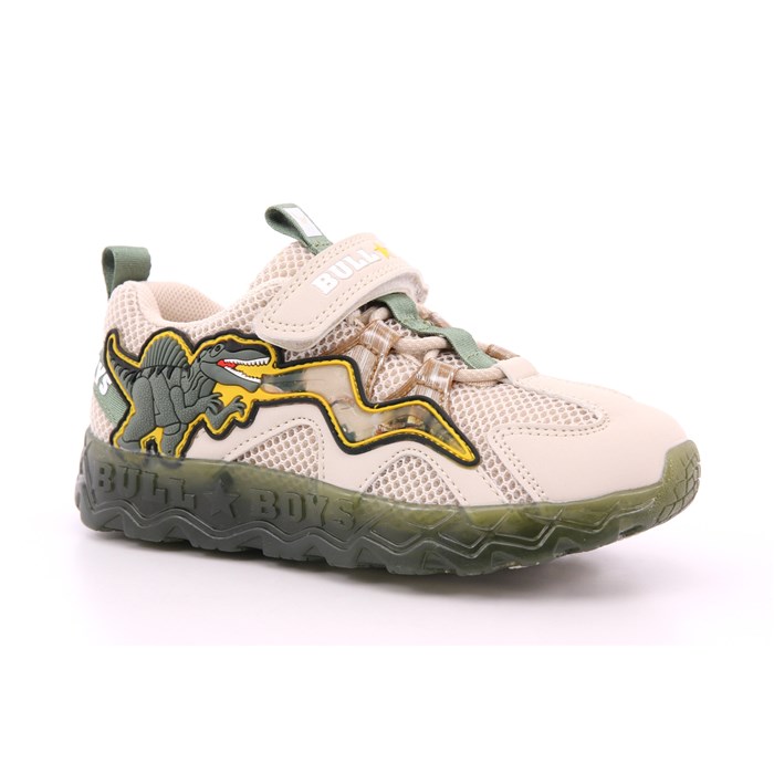 Scarpa Strappi + Elastico Bull Boys Bambino Beige  Scarpe 39 - DNAL4508