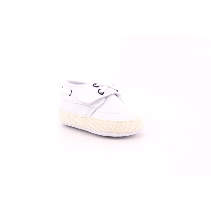 Scarpina Culla Chicco Bambino Bianco  Scarpe 716 - 071046