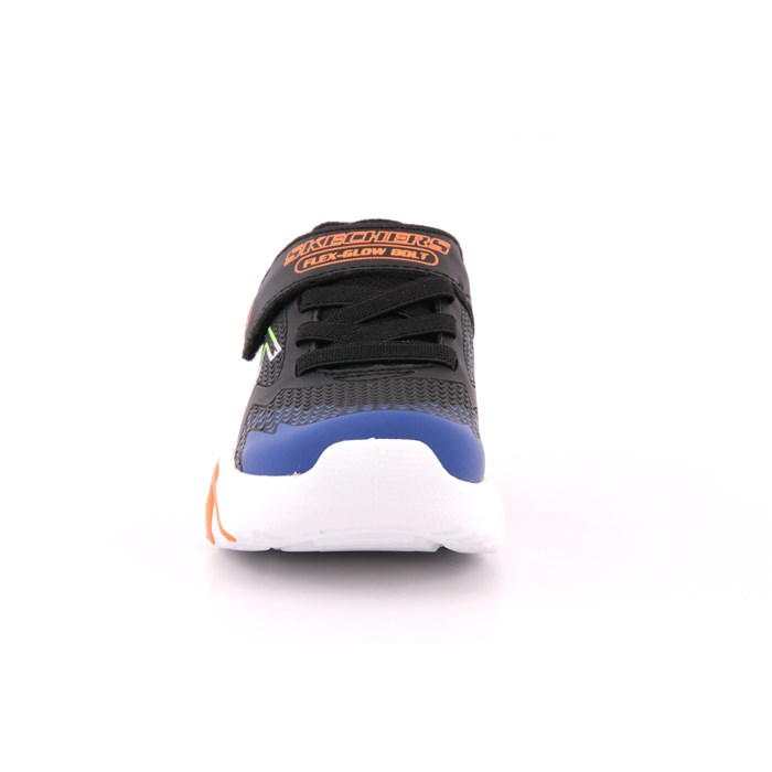 Scarpa Strappi + Elastico Skechers Bambino Nero  Scarpe 274 - 400138L