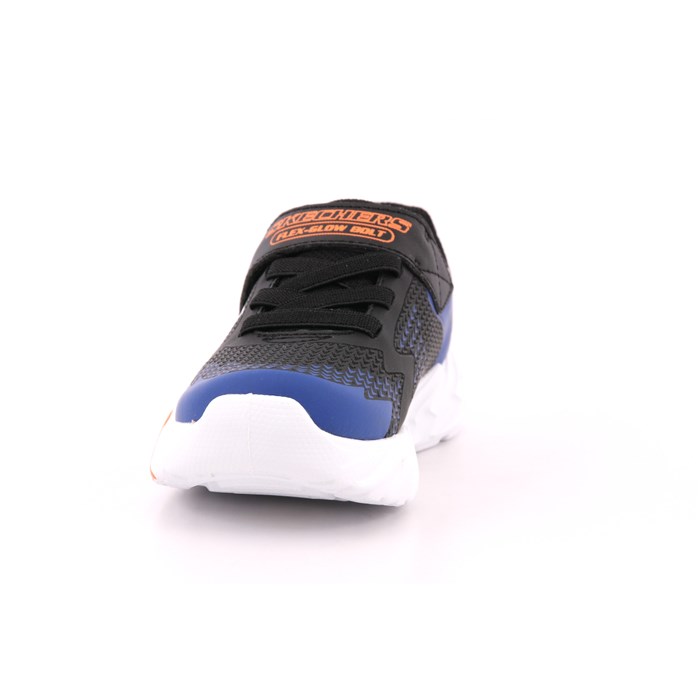 Scarpa Strappi + Elastico Skechers Bambino Nero  Scarpe 274 - 400138L