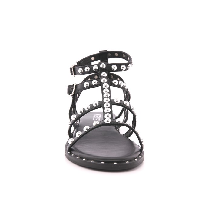 Sandalo Keys Donna Nero  Scarpe 176 - K-9472B