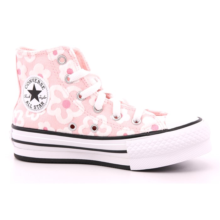 Scarpa Allacciata Converse Bambina Rosa  Scarpe 572 - A06325C