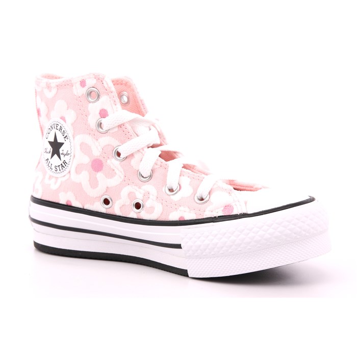 Scarpa Allacciata Converse Bambina Rosa  Scarpe 572 - A06325C