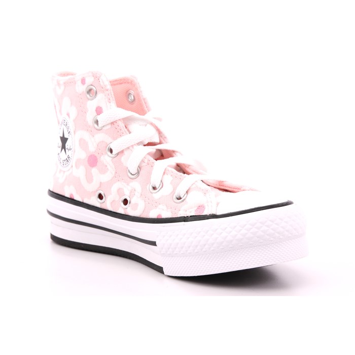 Scarpa Allacciata Converse Bambina Rosa  Scarpe 572 - A06325C