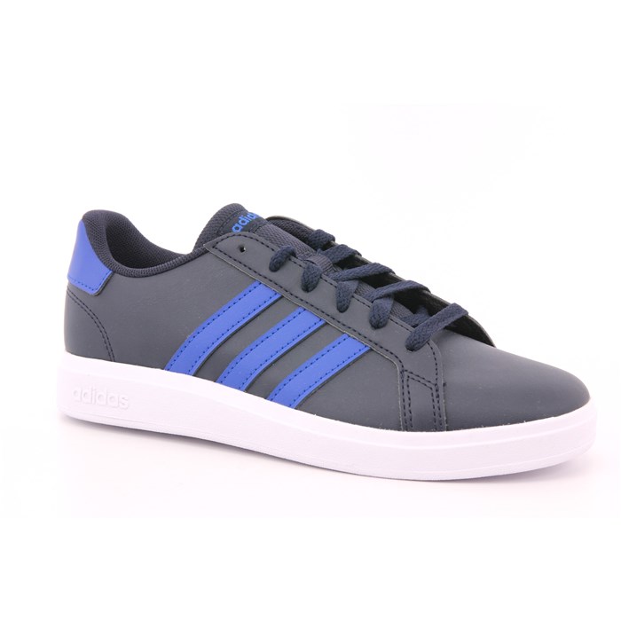 Scarpa Allacciata Adidas Bambino Blu  Scarpe 1334 - IG4827