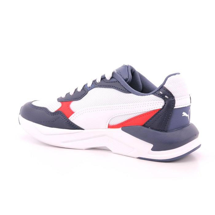 Scarpa Allacciata Puma Bambino Bianco / Blu  Scarpe 1316 - 385524-20