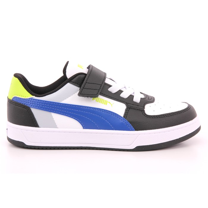 Scarpa Strappi + Elastico Puma Bambino Bianco / Blu  Scarpe 1331 - 394462-06