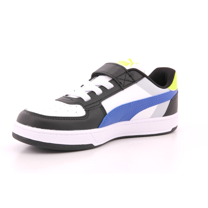 Scarpa Strappi + Elastico Puma Bambino Bianco / Blu  Scarpe 1331 - 394462-06