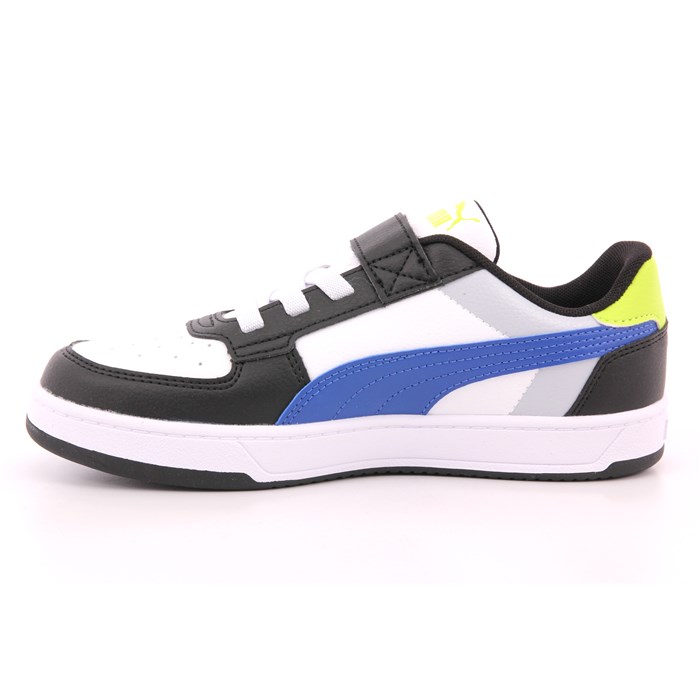 Scarpa Strappi + Elastico Puma Bambino Bianco / Blu  Scarpe 1331 - 394462-06