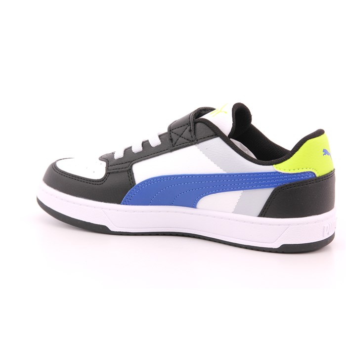 Scarpa Strappi + Elastico Puma Bambino Bianco / Blu  Scarpe 1331 - 394462-06