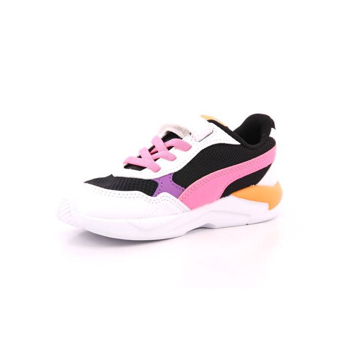 Scarpa Strappi + Elastico Puma Bambina Nero  Scarpe 1339 - 385526-27