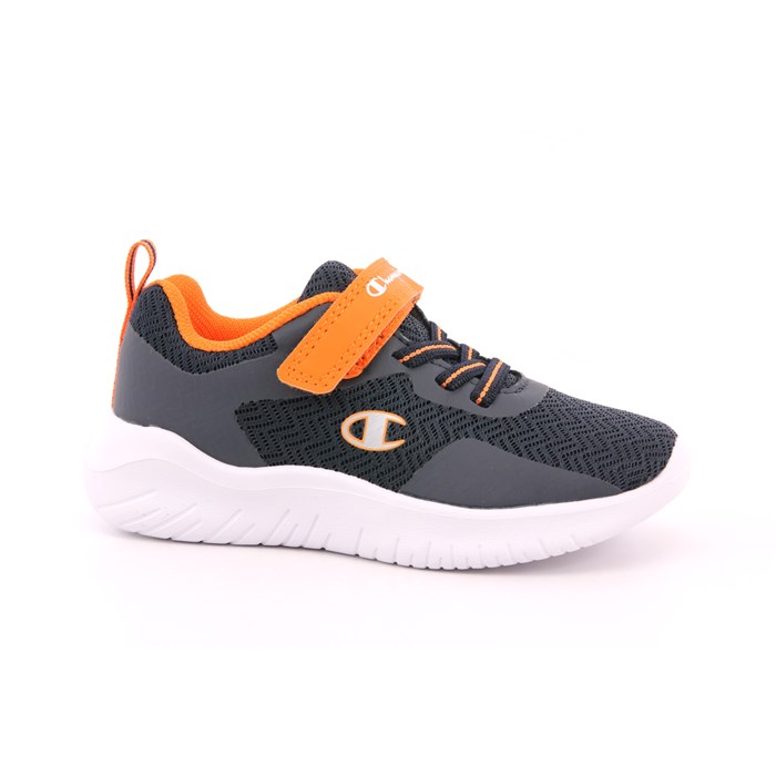 Scarpa Strappi + Elastico Champion Bambino Blu  Scarpe 1081 - S32453