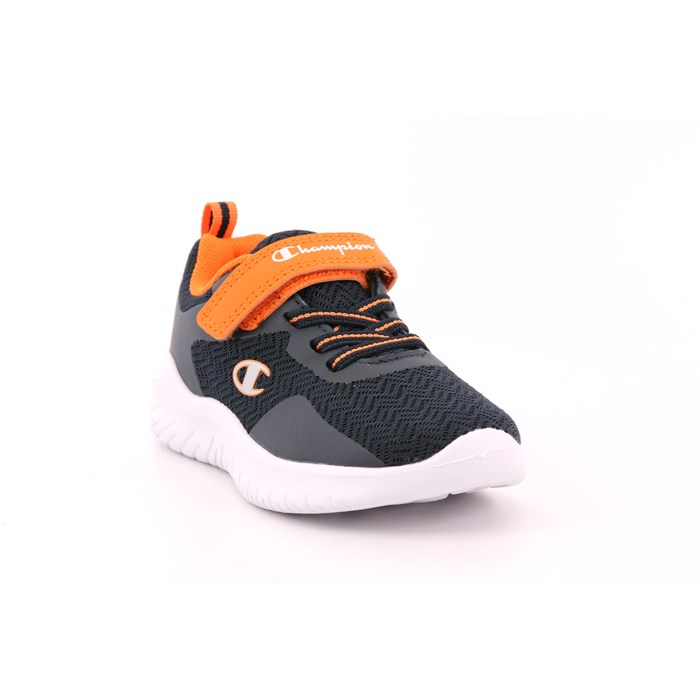 Scarpa Strappi + Elastico Champion Bambino Blu  Scarpe 1081 - S32453