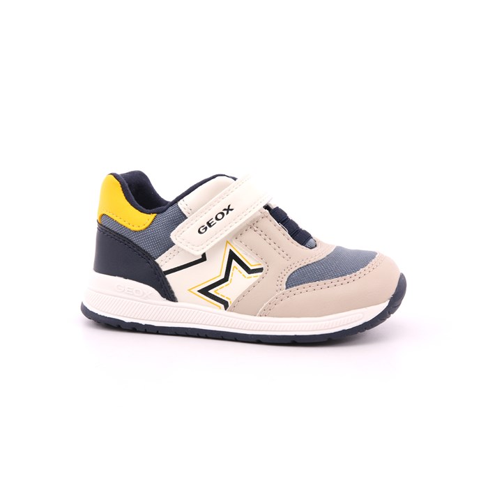 Scarpa Strappi + Elastico Geox Bambino Beige  Scarpe 523 - B450RA