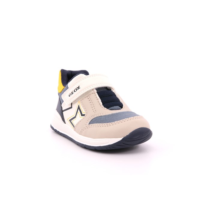 Scarpa Strappi + Elastico Geox Bambino Beige  Scarpe 523 - B450RA