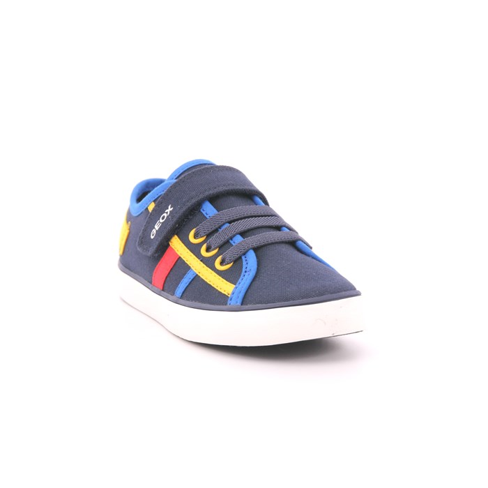 Scarpa Strappi + Elastico Geox Bambino Blu  Scarpe 528 - B451NA