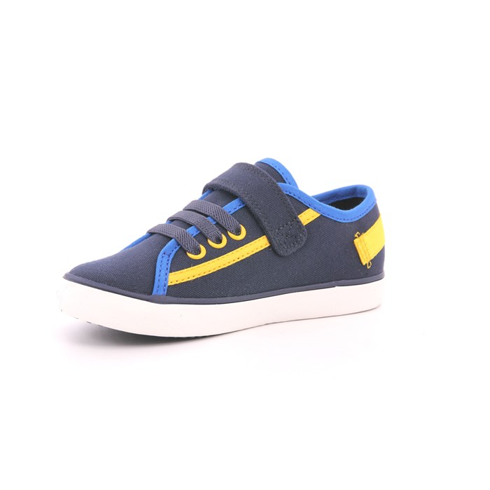 Scarpa Strappi + Elastico Geox Bambino Blu  Scarpe 528 - B451NA