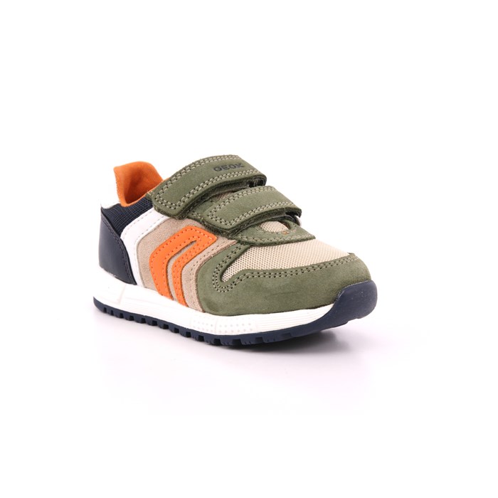 Scarpa Strappi Geox Bambino Verde  Scarpe 530 - B453CA