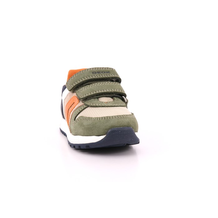 Scarpa Strappi Geox Bambino Verde  Scarpe 530 - B453CA