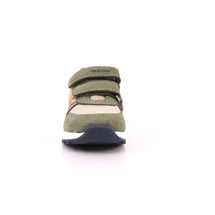 Scarpa Strappi Geox Bambino Verde  Scarpe 530 - B453CA