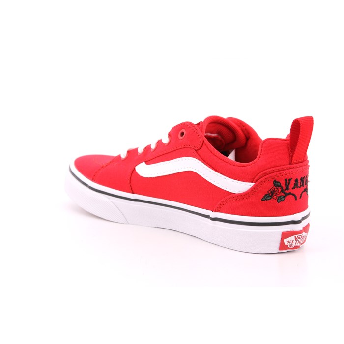 Scarpa Allacciata Vans Bambino Rosso  Scarpe 174 - VN0005W8Y521