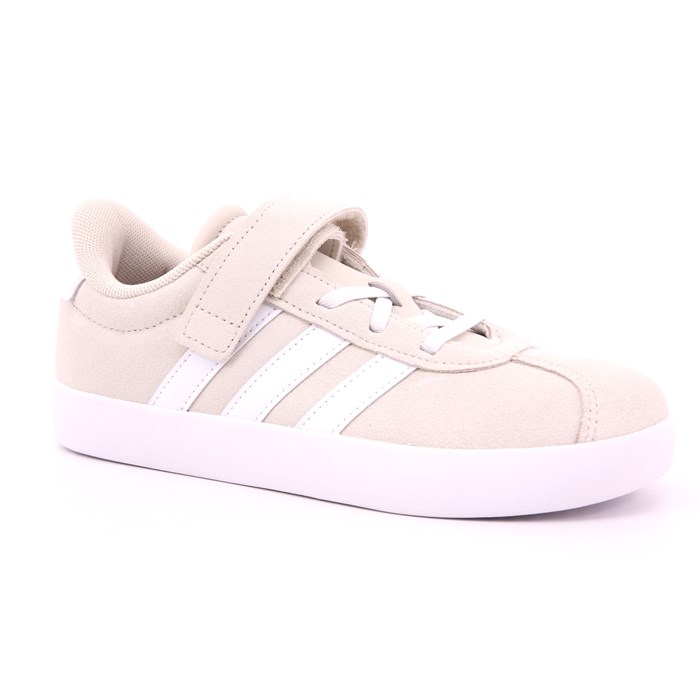 Scarpa Strappi + Elastico Adidas Bambino Beige  Scarpe 1345 - IE1448