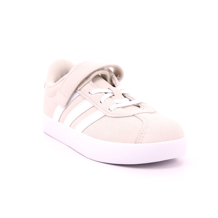 Scarpa Strappi + Elastico Adidas Bambino Beige  Scarpe 1345 - IE1448