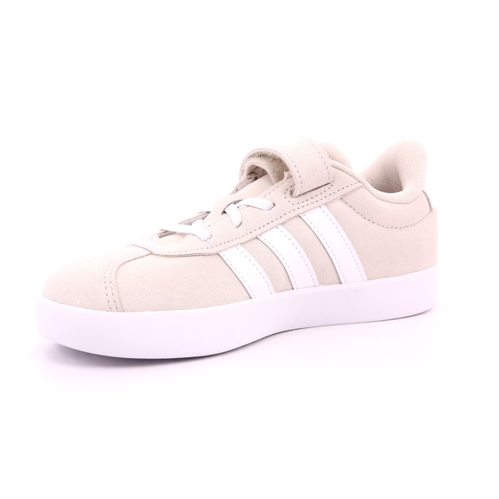 Scarpa Strappi + Elastico Adidas Bambino Beige  Scarpe 1345 - IE1448