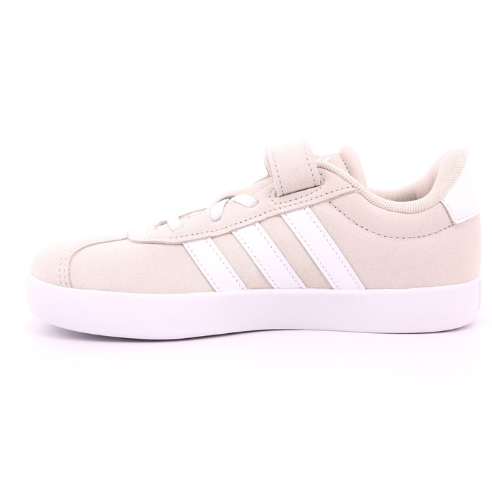 Scarpa Strappi + Elastico Adidas Bambino Beige  Scarpe 1345 - IE1448